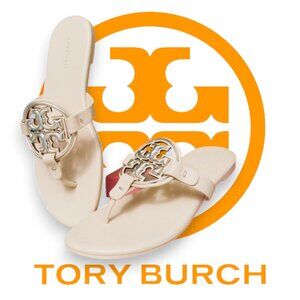 NEW  Miller Metal Logo Soft Sandal